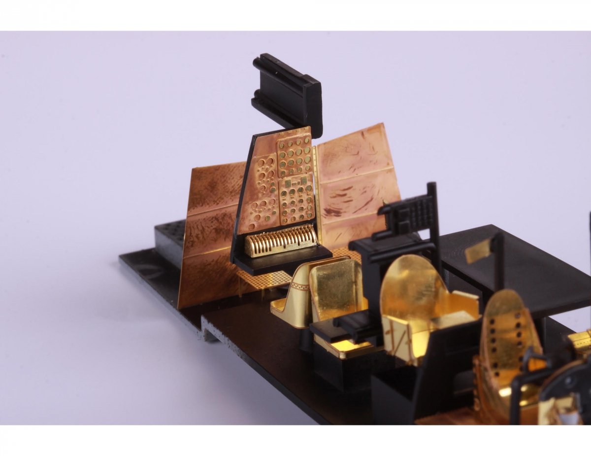 Intérieur du cockpit de l&amp;#39;Emily H8K2 d&amp;#39;Eduard 73592 HASEGAWA au 1/72 – Bild 5