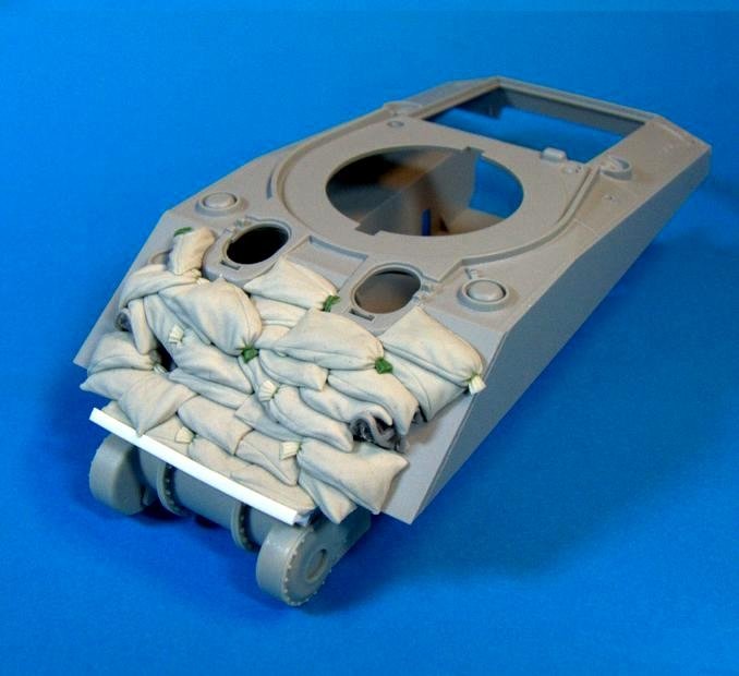 Panzer Art RE35-172 Blindage sable pour chars M4 Sherman (coque initiale) 1/35