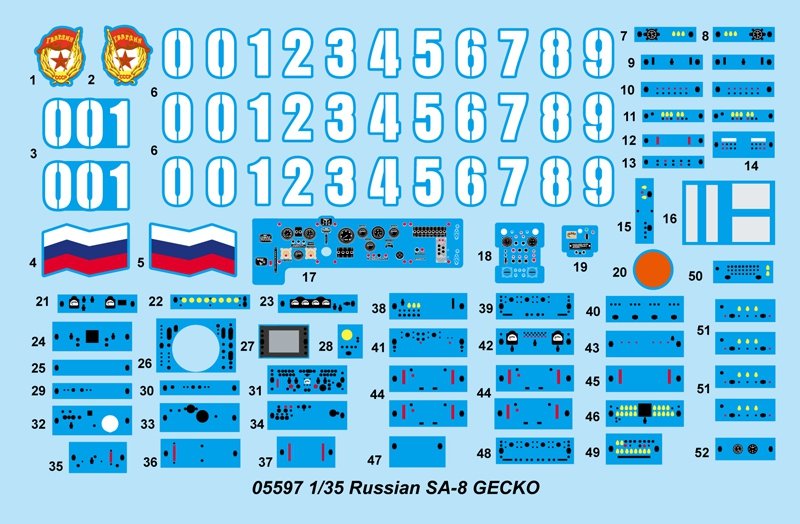 Trumpeter 05597 Russe SA-8 GECKO  – image 4