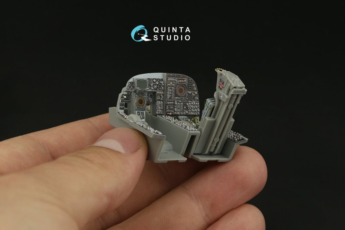 Quinta Studio QD48324 A-6E Intérieur coloré imprimé en 3D sur papier décalcomanie (Kinetic) 1/48 – Bild 11