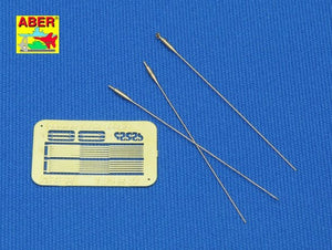 Antennes allemandes Aber R-27 de 1,4 m (lot de 3 pièces) (1/35)