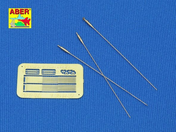 Antennes allemandes Aber R-27 de 1,4 m (lot de 3 pièces) (1/35)