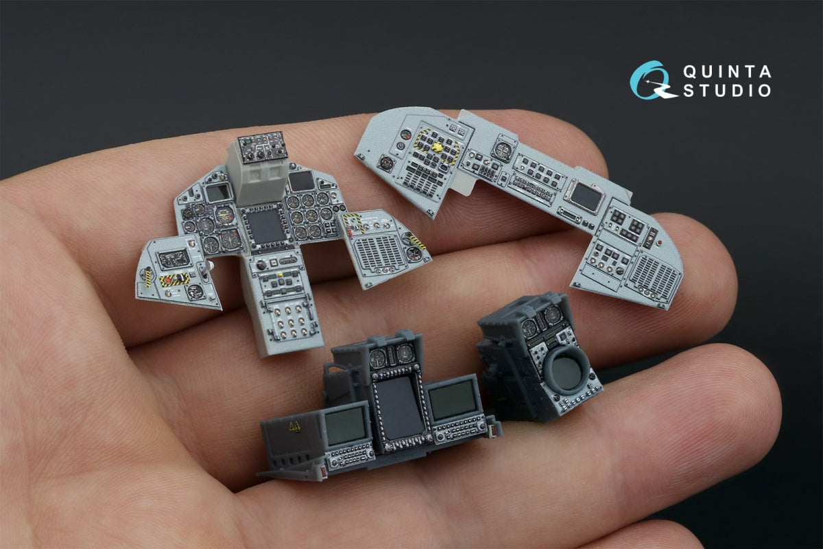 Quinta Studio QDS+32228 Tornado Gr.4 Intérieur imprimé en 3D et coloré sur papier décalcomanie (Italeri) (Petite version) (avec pièces en résine imprimées en 3D) 1/32 – image 12