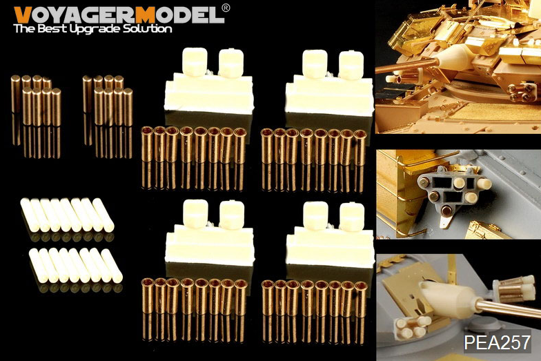Lance-fumigènes Voyager modèle PEA257 pour véhicules blindés américains modernes (32 pièces) (GP) 1/35