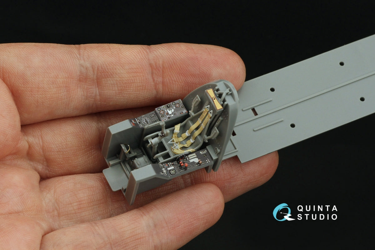 Intérieur imprimé en 3D et coloré sur papier décalcomanie Quinta Studio QD48515 Do 335A-12 Trainer (Tamiya) 1/48 – Bild 7