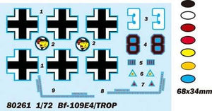 Hobby Boss 80261 BF-109E4/TROP (1/72)  – imagen 3