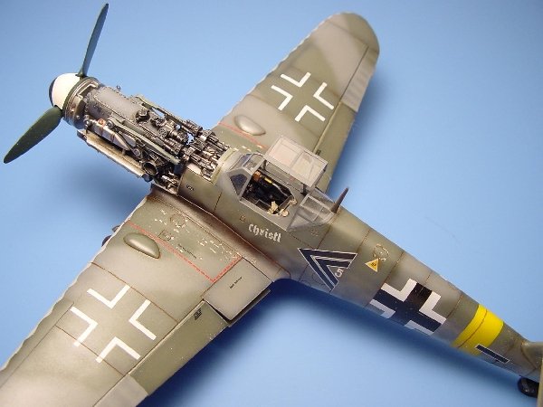 Kit de détails Aires 4120 Messerschmitt Bf 109G-6 au 1/48 Hasegawa