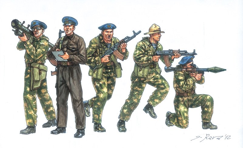Italeri 6169 FORCES SPÉCIALES SOVIÉTIQUES ANNÉES 80 1/72 – imagen 2