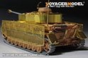 Voyager modèle PEA446 WWII allemand Pz.Kpfw.IV Ausf.J &amp;quot;Thoma Shields&amp;quot; treillis métallique schürzen (dernière production) (pour RFM 5033) 1/35 – immagine 3