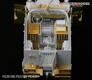 Maquette Voyager PE35166 Porte-mortier M4 81 mm de la Seconde Guerre mondiale (pour DRAGON 6361) 1/35 – imagen 4