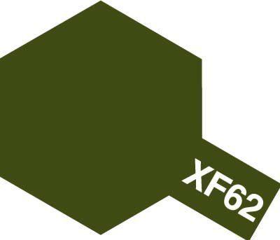 Peinture acrylique Tamiya 81762 XF62 Olive Drab 10 ml – immagine 3