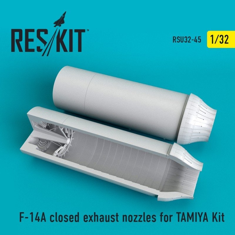 RESKIT RSU32-0045 Buses d'échappement fermées pour F-14A Tomcat (kit TAMIYA 1/32) 