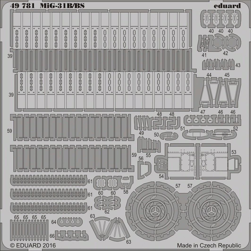Eduard 49781 MiG-31B/BS 1/48 AMK – image 2
