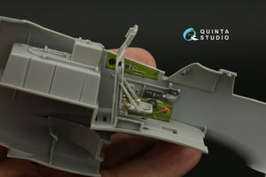 Intérieur imprimé en 3D et coloré sur papier décalcomanie Quinta Studio QD32144 P-51D Mustang (Trumpeter) 1/32 – Bild 12