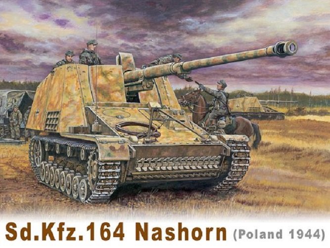Dragon 6166 Sd.Kfz. 164 NASHORN, POLOGNE AUT.1944 (1/35)