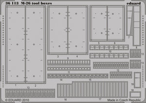 Boîtes à outils Eduard 36113 M-26 1/35 Hobby boss