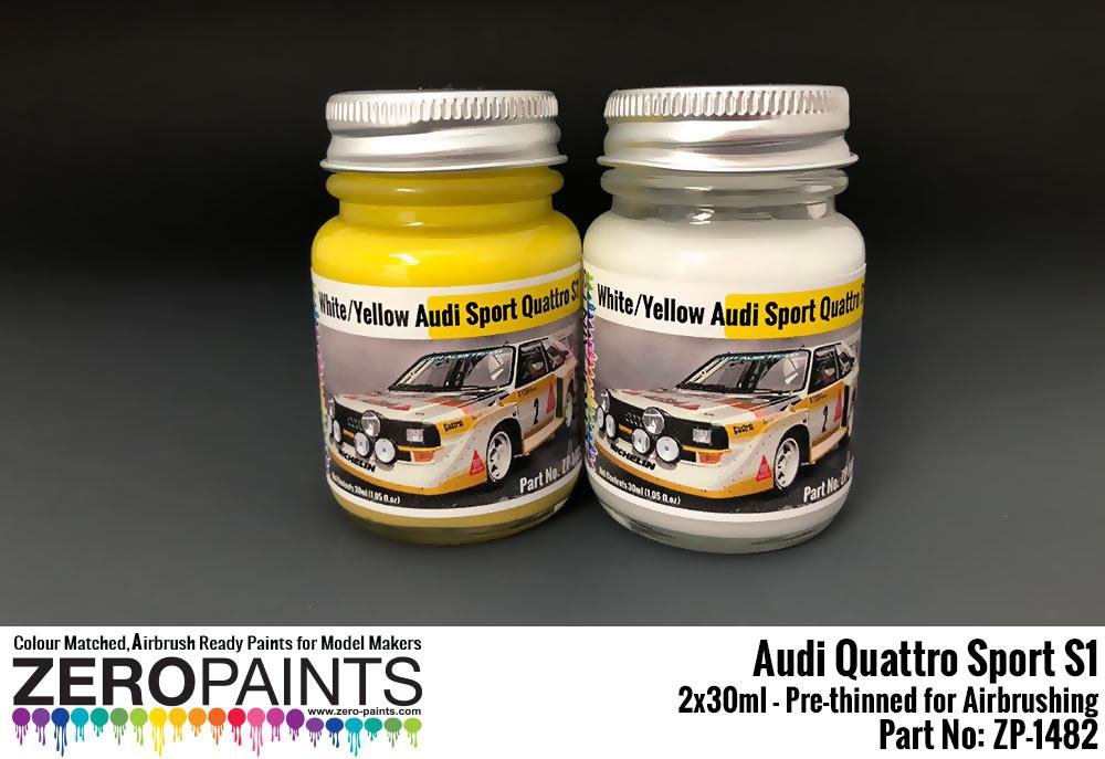 Kit de peinture Zero Paints ZP-1482 Audi Quattro Sport S1 (2 x 30 ml)