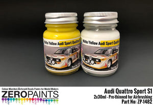 Kit de peinture Zero Paints ZP-1482 Audi Quattro Sport S1 (2 x 30 ml)
