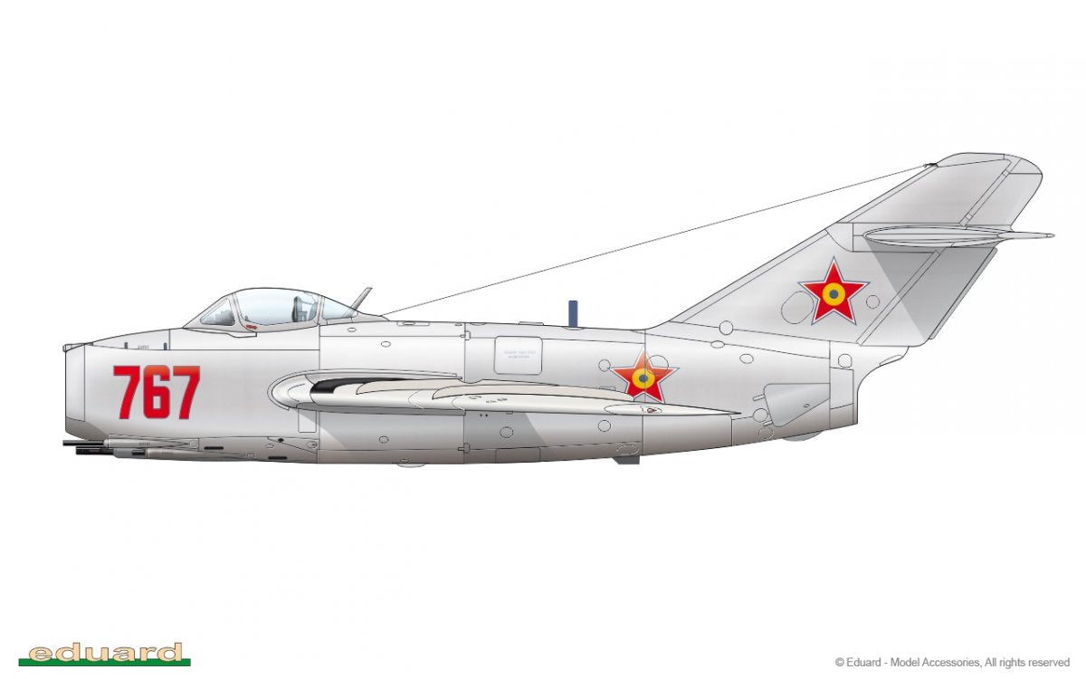 Eduard 7057 MiG-15 1/72 – immagine 14