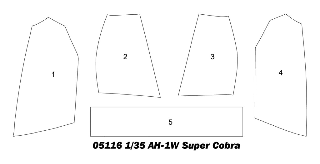 Trumpeter 05116 AH-1W Super Cobra 1/35 – immagine 3