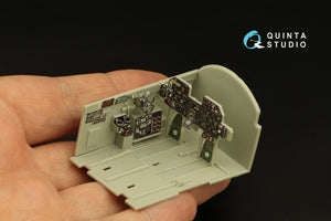 Intérieur imprimé en 3D et coloré sur papier décalcomanie Quinta Studio QD32136 P-47D Razorback (Trumpeter) 1/32 – image 6