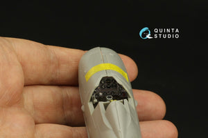 Intérieur imprimé en 3D et coloré sur papier décalcomanie (Roden) pour Gloster Gladiator MKII (Quinta Studio QD48312) à l&amp;#39;échelle 1/48 – image 10