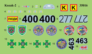 ICM 35016 Kozak-2 Service national des gardes-frontières d&amp;#39;Ukraine 1/35 – Bild 12