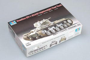 Trumpeter 07233 Russia KV-1 M1942 Lightweight Cast TANK 1/72 – zdjęcie 2