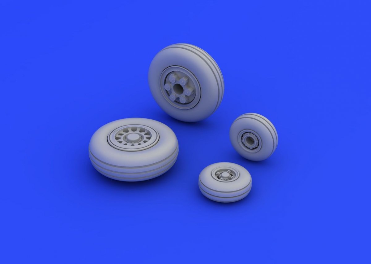 Roues Eduard 672067 JAS-39 1/72 (REVELL) – immagine 5