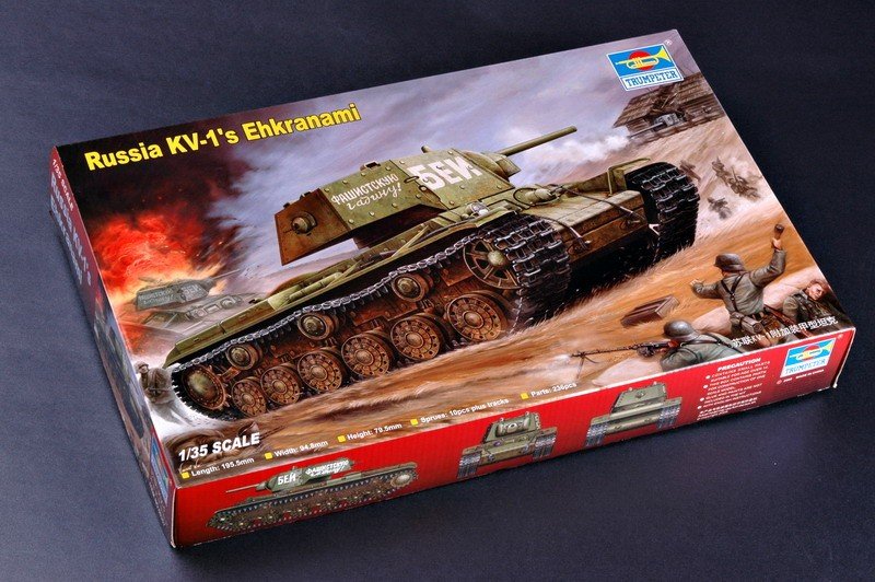 Trumpeter 00357 Russie KV-1 s Ehkranami (1/35) – immagine 2