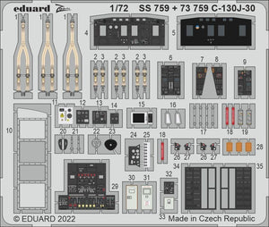 Eduard 73759 C-130J-30 intérieur ZVEZDA 1/72 – image 2