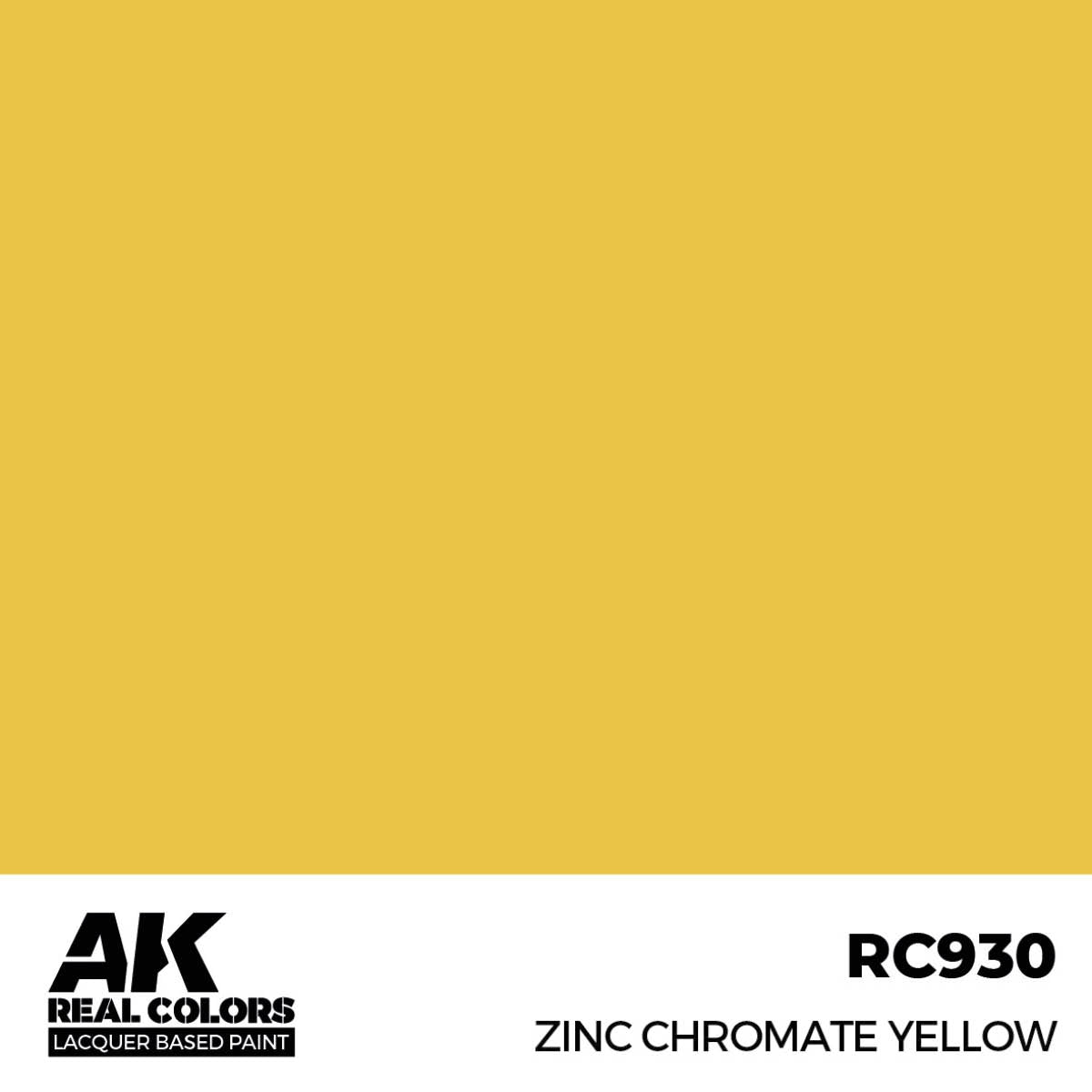AK Interactive RC930 Chromate de zinc jaune 17 ml