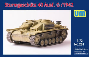 Unimodels 281 Sturmgeschutz 40 Ausf. G/1942 1/72