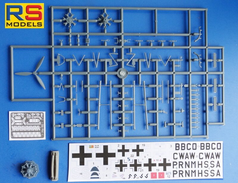 RS Models 92284 Heinkel He-46C Nachtschlacht 1/72 – immagine 7