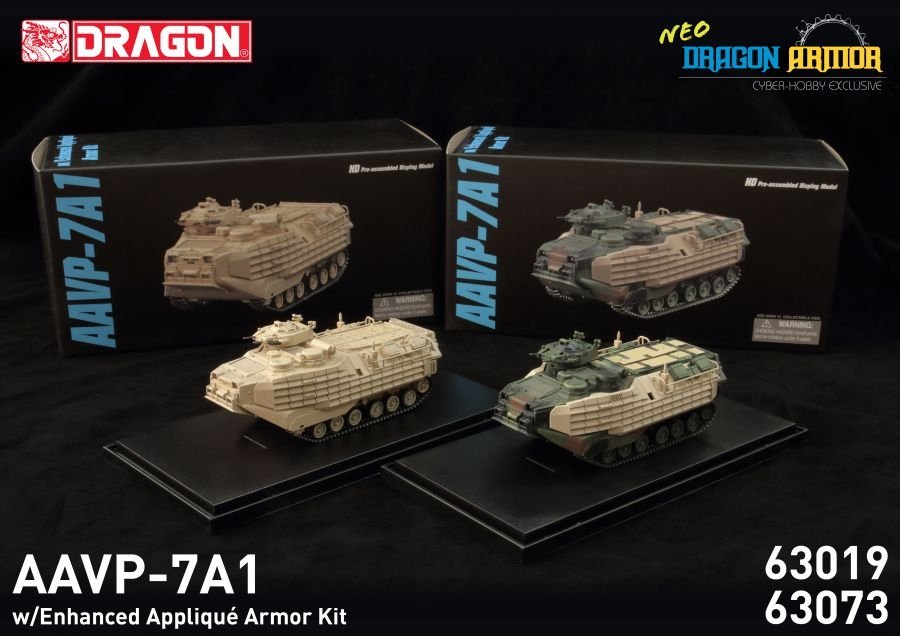 Dragon Armor 63019 AAVP-7A1 avec kit de blindage appliqué amélioré 1/72 – Bild 6