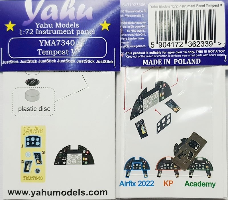 Yahu YMA7340 Tempest V Airfix 1/72 