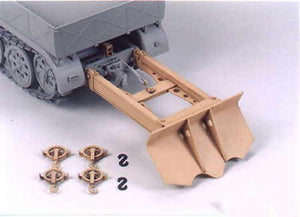 Tamiya 35243 Kit d&amp;#39;accessoires de récupération de chars pour semi-chenillé allemand de 18 tonnes (1/35) – image 2