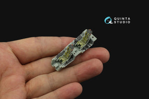 Intérieur imprimé en 3D et coloré sur papier décalcomanie (Academy) Quinta Studio QD72075 F/A-18F Late, E/A-18G  – immagine 8