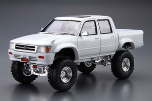 Aoshima 05097 HILUX PICKUP DOUBLE CABINE RELEVÉE &amp;#39;94 (TOYOTA) 1/24 – immagine 2