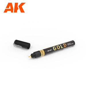 AK Interactive AK1300 MARQUEURS LIQUIDES MÉTALLIQUES – LOT DE 4 UNITÉS  – image 2