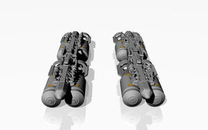 Armory Models ACA4810c MZBD-4UT avec 4 bombes explosives soviétiques OFAB-100-120, kit d&amp;#39;armement en résine avec pièces en photodécoupe, échelle 1/48 – immagine 3