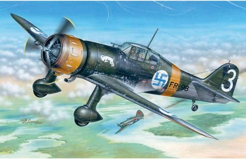 Specjal Hobby 48078 Fokker D.XXI 3. sarja avec moteur Mercury (1/48)