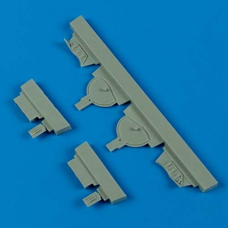 Quickboost QB48451 A6M5 Zero undercarriage covers Hasegawa 1/48