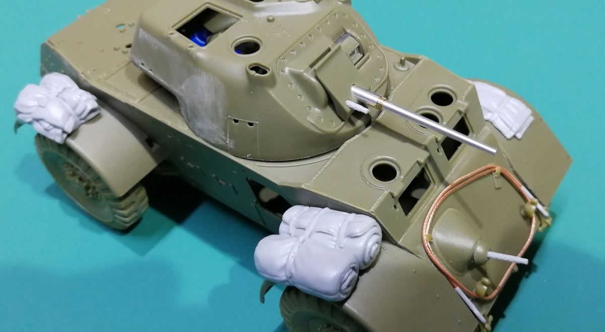 Eureka XXL ER-3570 Kit de mise à niveau et de rangement pour T17E1 Staghound (Bronco) 1/35 – image 16