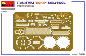 MiniArt 35423 Stuart Mk.I “Honey” Early Prod. w/Sun Shields 1/35 – zdjęcie 3