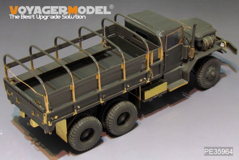 Modèle Voyager PE35964 Camion M54A2 5t de l&amp;#39;armée américaine moderne (modèle de base) pour AFV 35300 au 1/35 – image 10