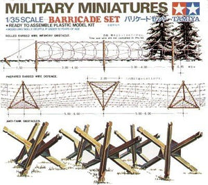 Tamiya 35027 Barricade Set 1/35