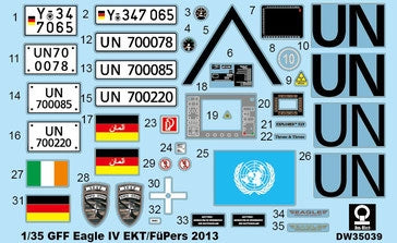 Das Werk DW35039 GFF Eagle IV EKT / FuPers 2013 1/35 – image 2