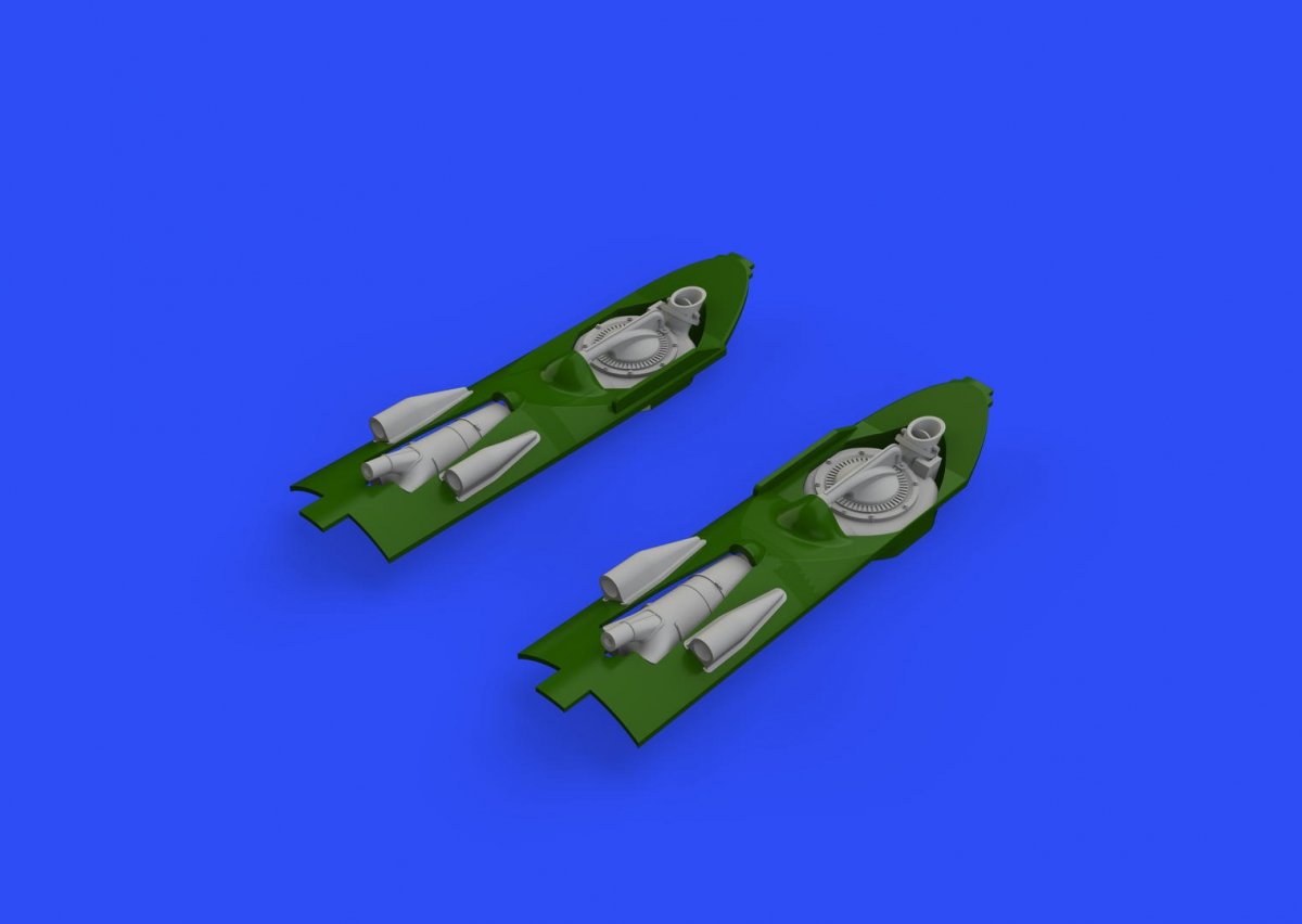 Eduard 648519 P-38F/G compresseurs 1/48 TAMIYA – image 3