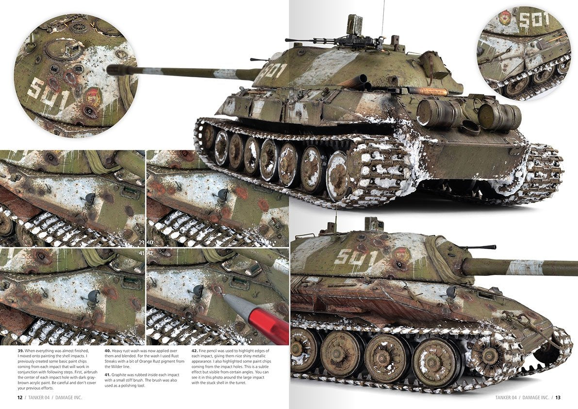 AK Interactive AK4820 TANKER 04 : DAMAGE INC. (Anglais) – image 2